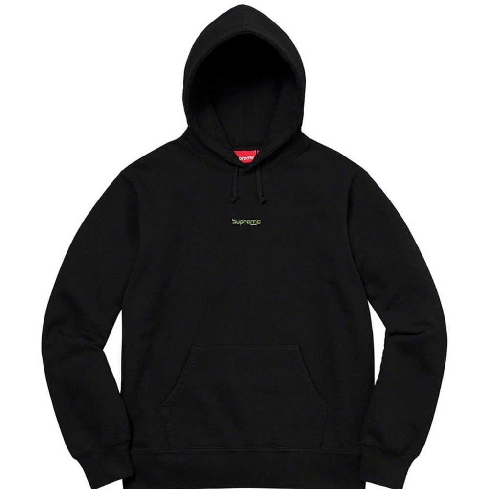 *SOLD* Supreme medium hoodie. Digital logo